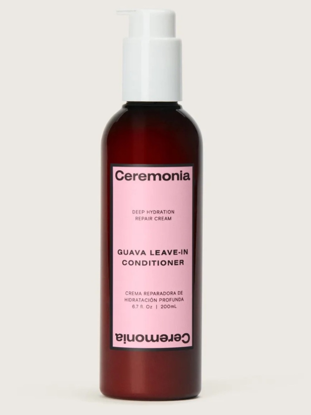 CEREMONIA GUAVA LEAVE-IN CONDITIONER DEEP HYDRATION REPAIR CREAM